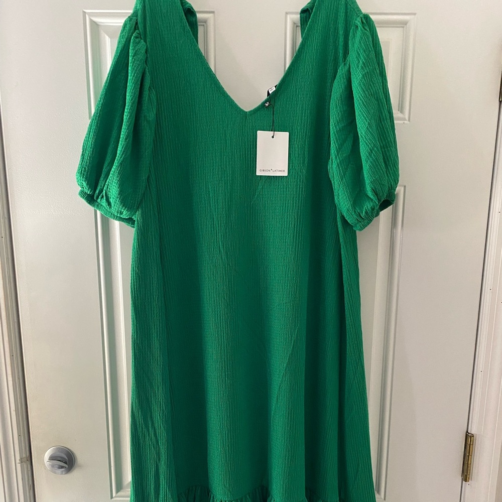 This dress can be dressed up or down.